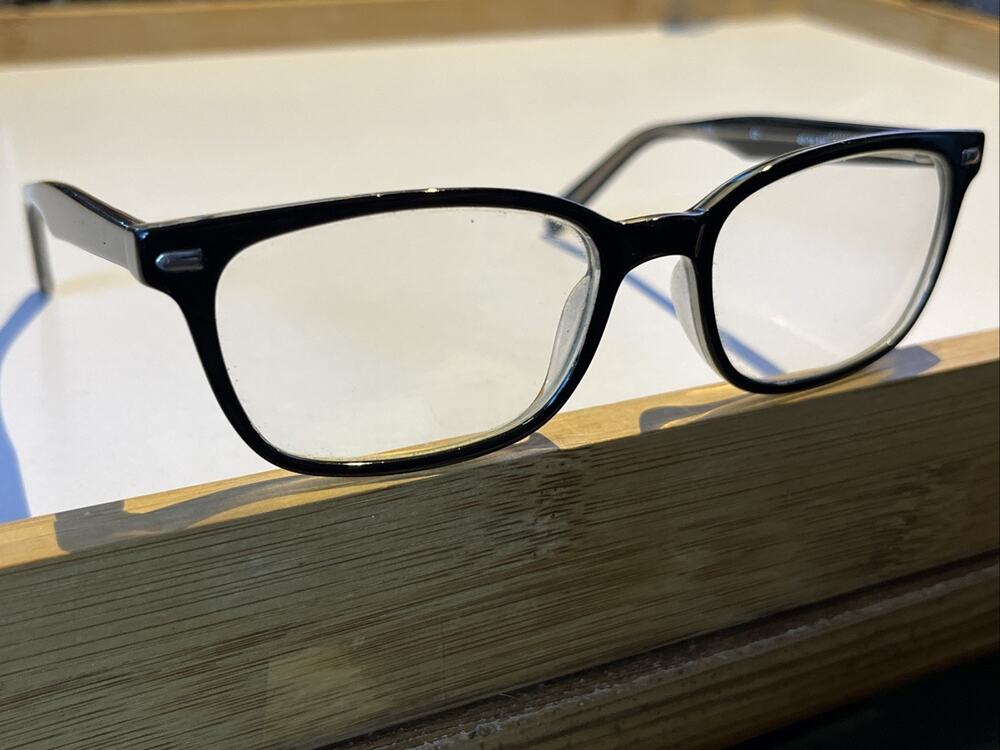 ELEMENTS EUROPA EL-248 C2 Black Unisex Square Full Rim Eyeglasses 48-16-130